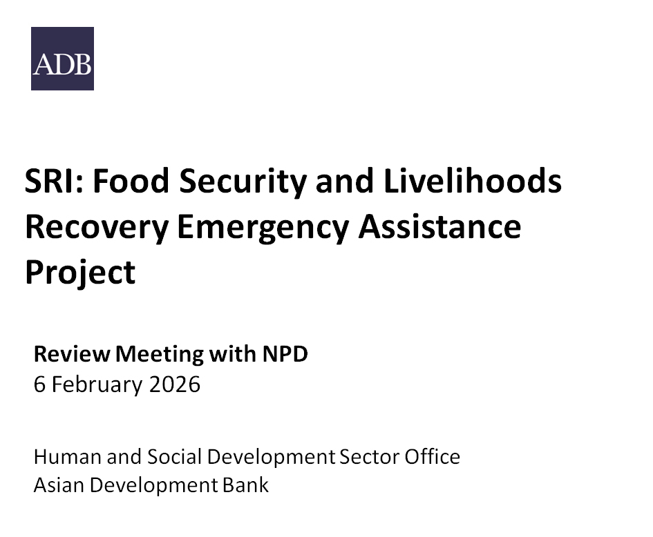 SRI EAL Review PPT for NPD and MRDSSCE_6 February 2026
